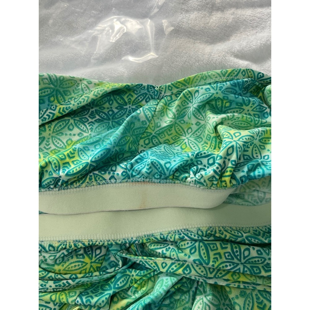 ExOfficio‎ Travel Dress Womens XS Green Excellent Geometric Quick Dry Stretch - Picture 9 of 10
